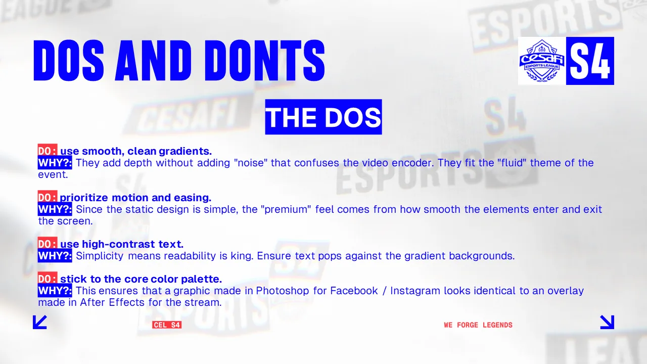Do's slide about gradients, motion and contrast